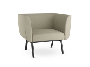 NIDO NI-K1-L-N1 - Fabric armchair with armrests _ LD Seating